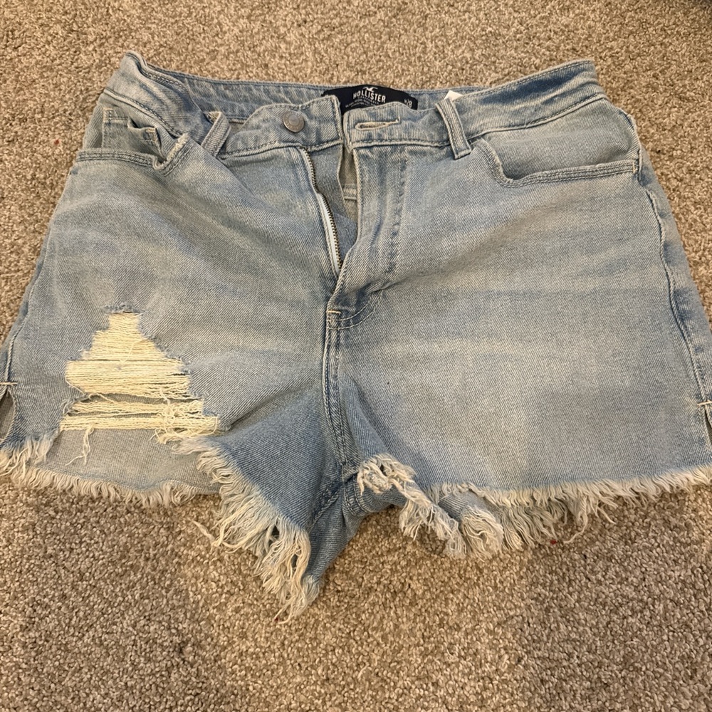 Distressed Denim Shorts hollister